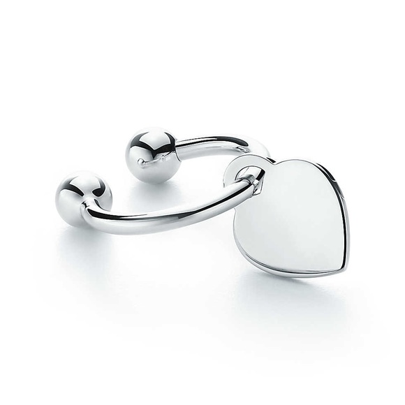 Tiffany & Co. Accessories - TIFFANY & CO. Dangling Heart Key Chain Ring